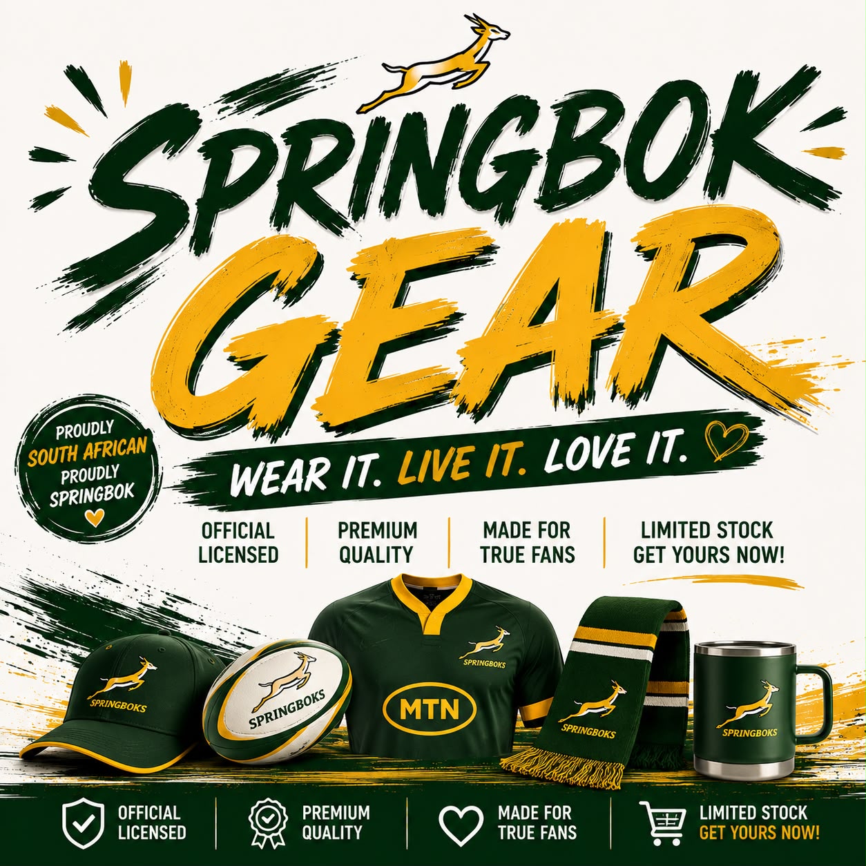 SPRINGBOKS GEAR