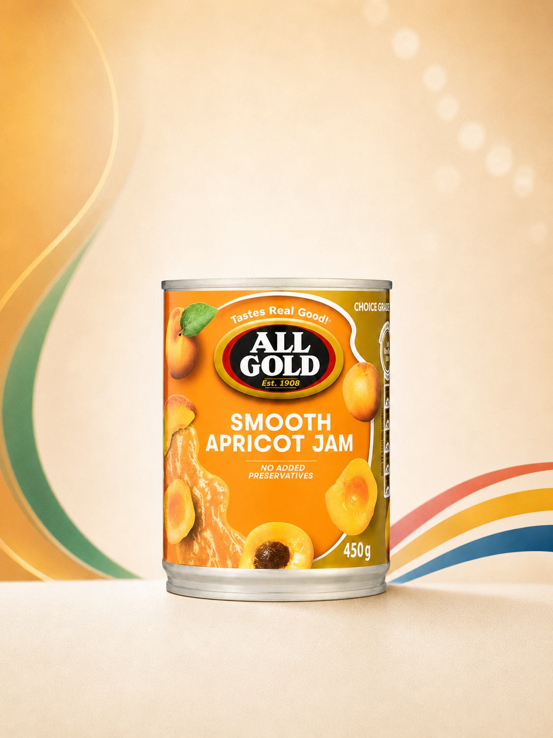 All Gold Apricot Jam Superfine 450g