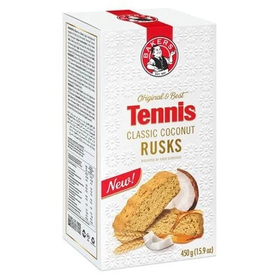 BAKERS RUSKS TENNIS 450G