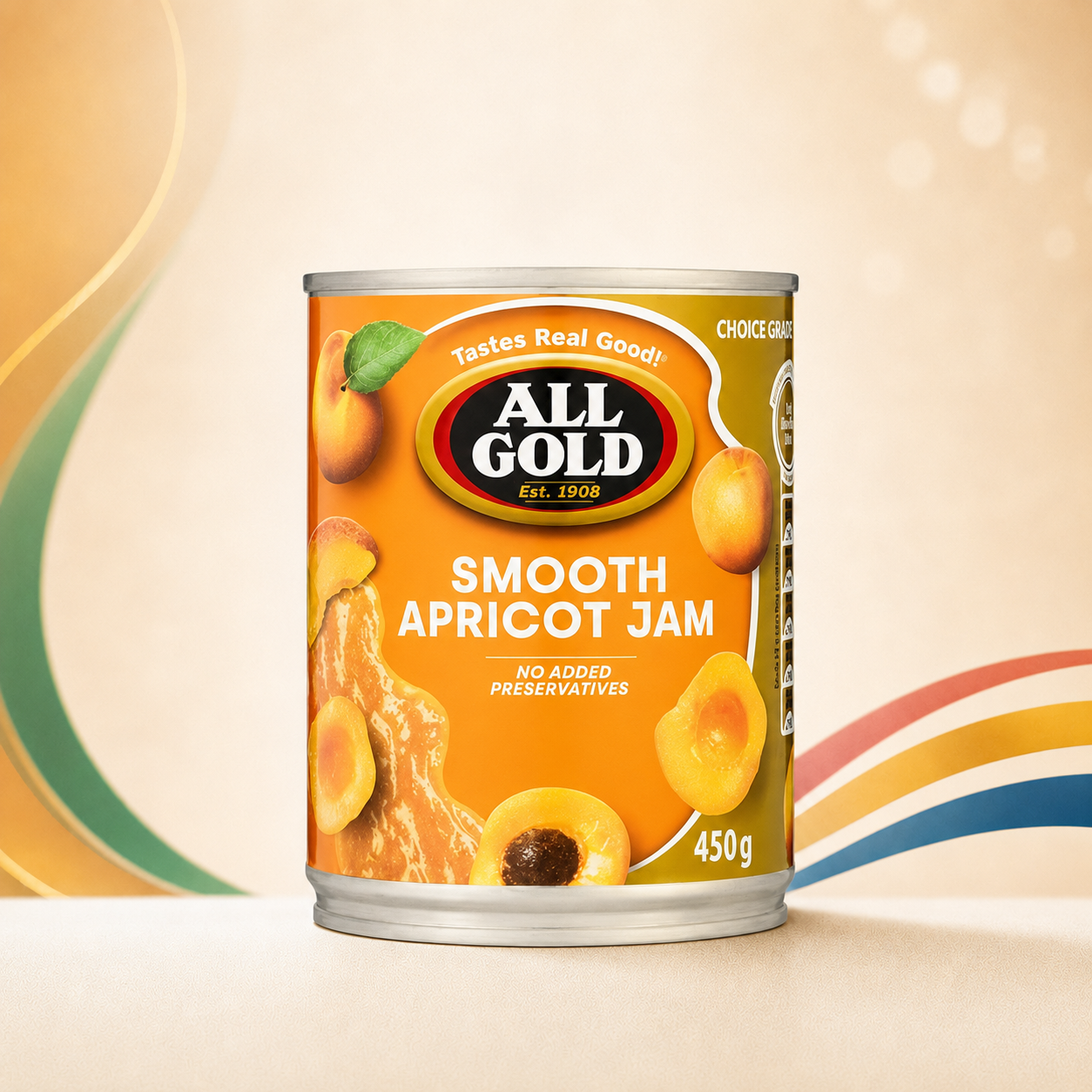 All Gold Apricot Jam Superfine 450g