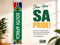 South Africa Hanging Banner 1.4m