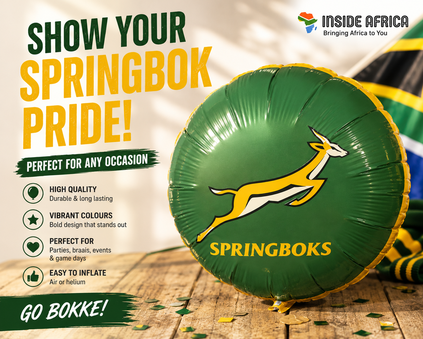 Springbok Decorative Balloon