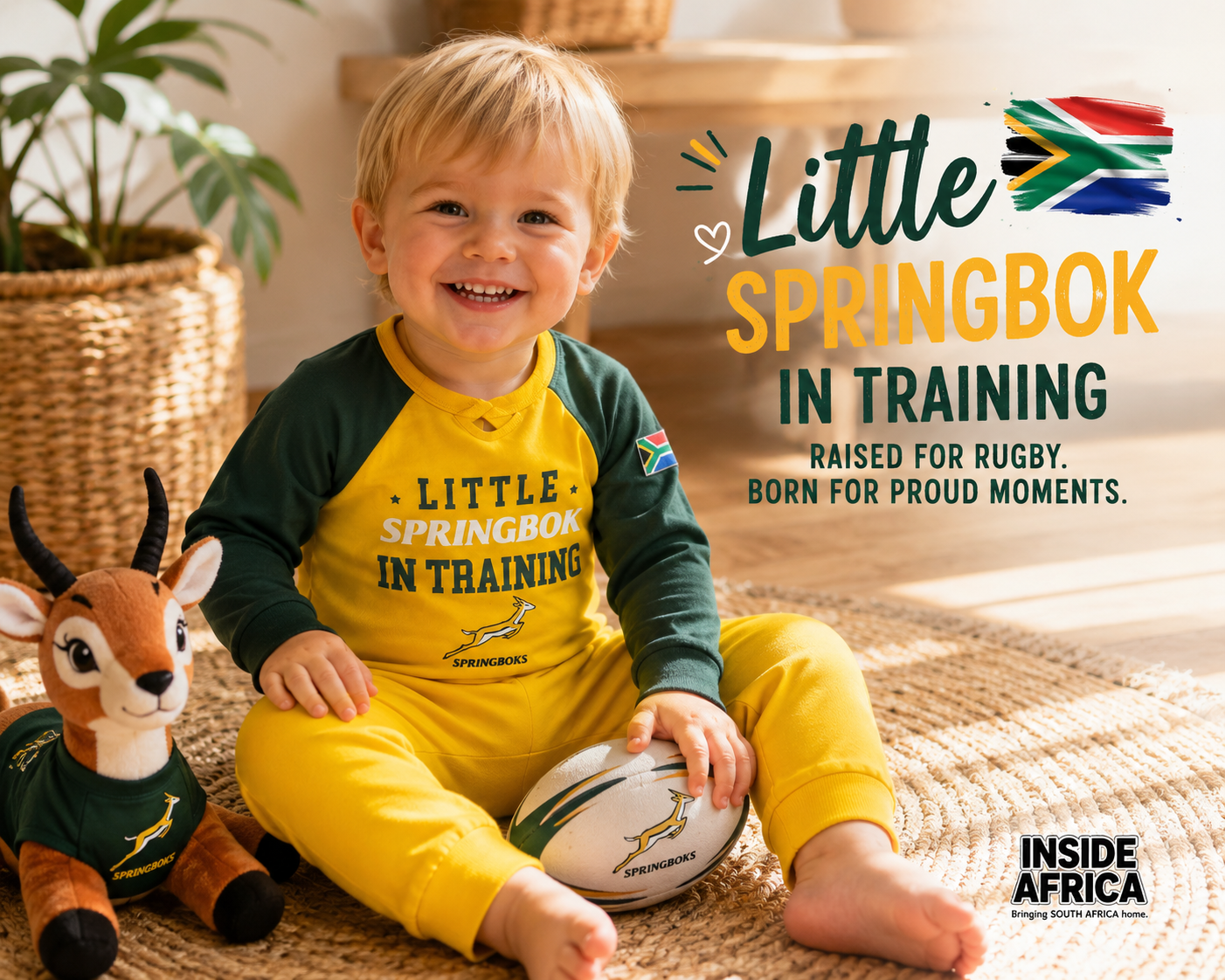 Little Springboks Onepiece 12-18 months