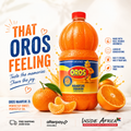 Oros Naartjie Cordial 2 litre