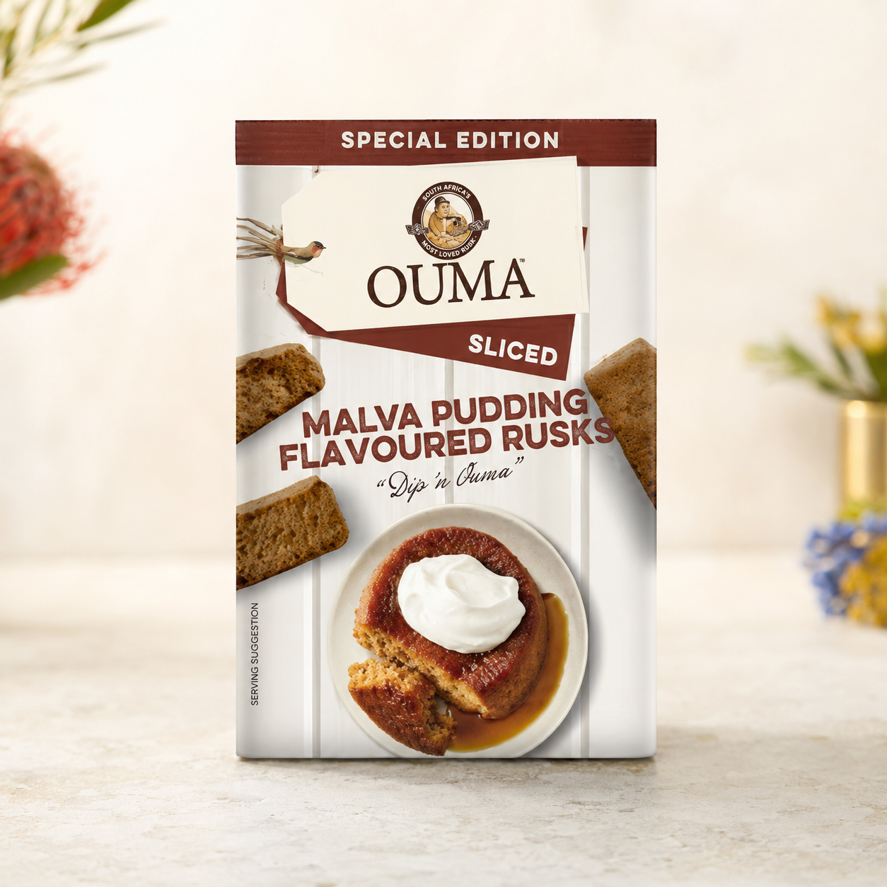 OUMA'S RUSKS Malva Pudding 500g