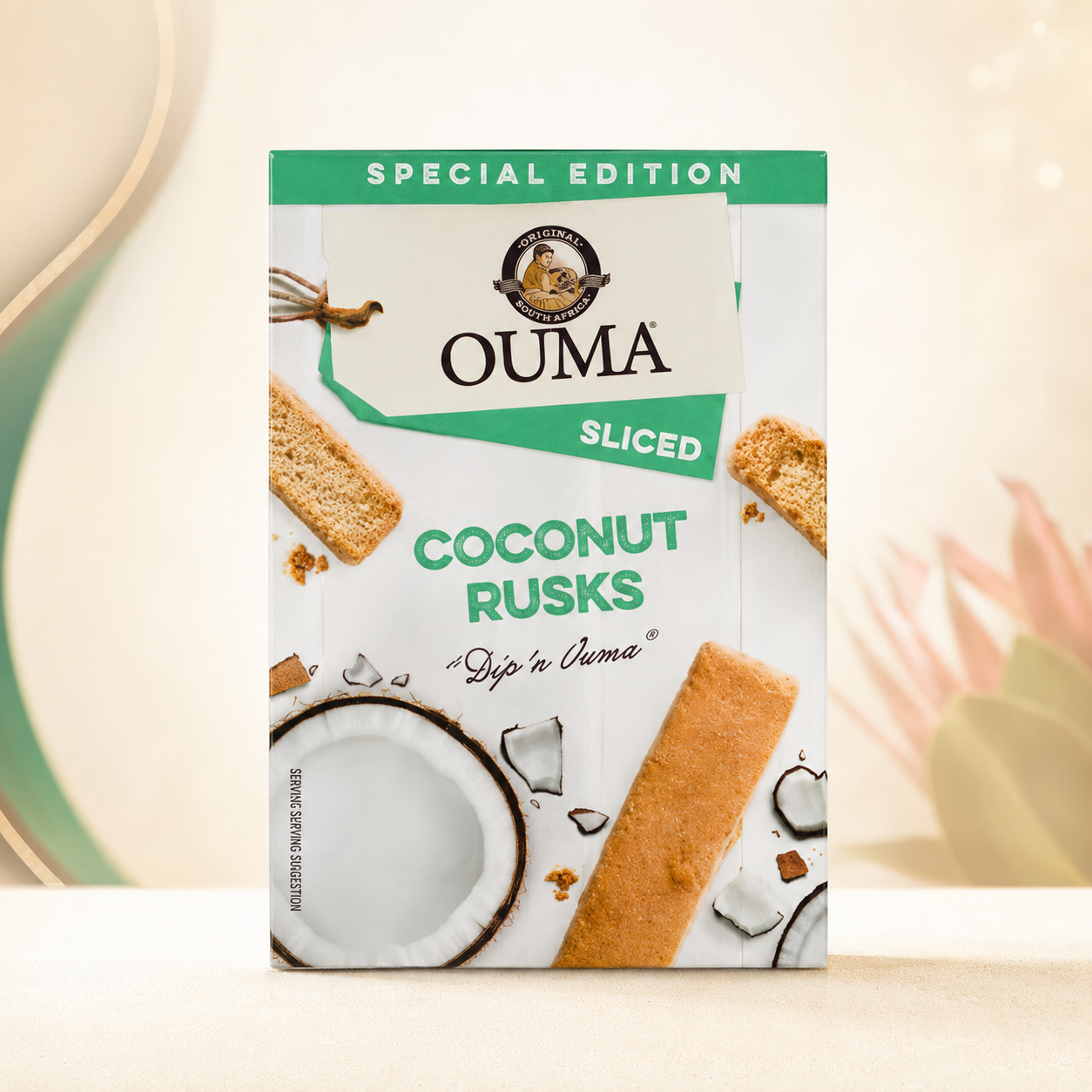 OUMA'S RUSKS Coconut Sliced 450g