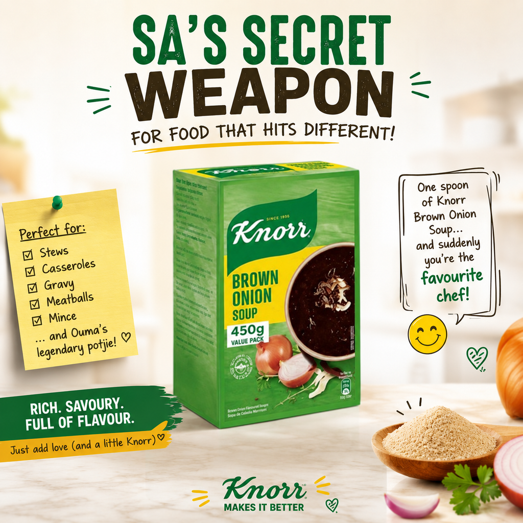 Knorr Soup Powder - Brown Onion 450g