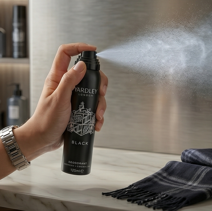 Yardley English Blazer - Deodorant 125ml (Black)