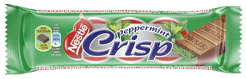 NESTLE LARGE BAR PEPPERMINT CRISP  49G