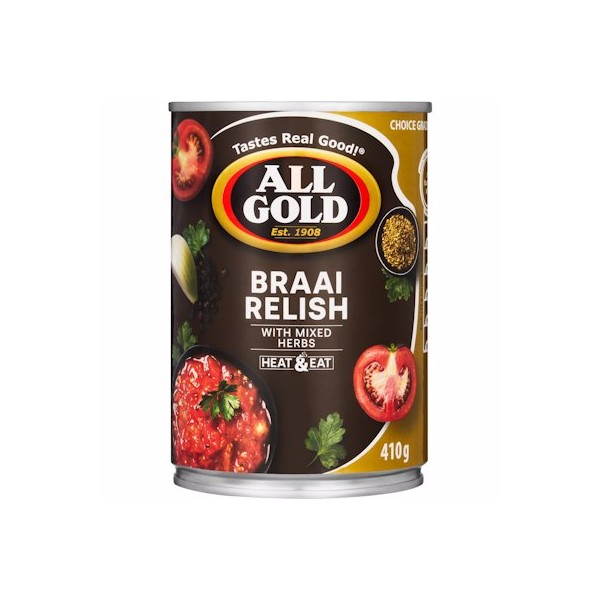 All Gold Braai Relish - 410g