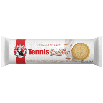 Bakers Tennis Doubles Biscuits 125g