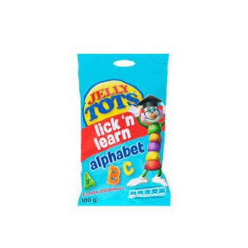 Beacon Jelly tots - Lick & Learn (Alphabets) 100g