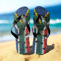 SA FLAG Flip Flops (Size 6 or Size 10)