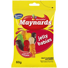 MAYNARDS JELLY BABIES 60G