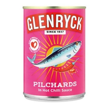 Glenryck Pilchards in Chilli Sauce 400g Tin