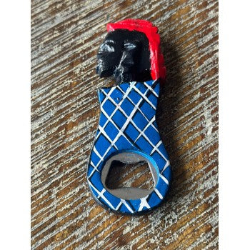 Handmade Bottle opener (Blue)