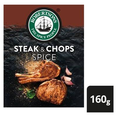 ROBERTSONS REFILL SPICE STEAK & CHOPS  160G