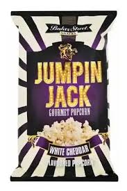 JUMPING JACK POPCORN WHITE CHEDDAR 100G