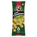 BAKERS MINI  CHEDDARS 6 X  CHEESE & ONION 33G
