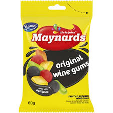 MAYNARDS  WINE GUMS 60G