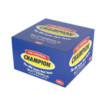 CHAMPION TOFFEES  BUTTERMILK 112`S