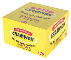 CHAMPION TOFFEES  BANANA 112`S