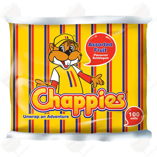 CHAPPIES BUBBLE GUM ASSORTED 100`S
