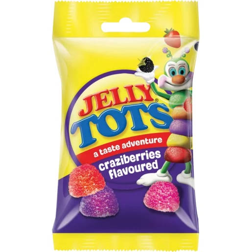 Beacon Jelly tots - Craziberries 100g