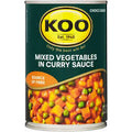 KOO MIXED VEGETABLE CURRY  420G