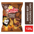 Simba Smoked Beef Chips 120g