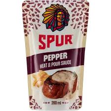 SPUR POUR ON SAUCE PEPPER 200ML