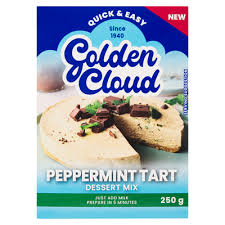 GOLDEN CLOUD INSTANT DESSERT MIX PEPPERMINT  250G