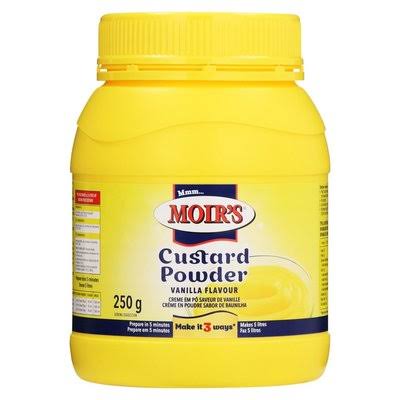 MOIRS CUSTARD POWDER VANILLA 250G