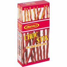 SNAXELS CHOC STIX  50G