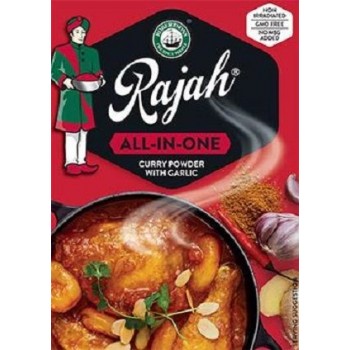 RAJAH CURRY POWDER - ALL IN ONE with garlic 100g