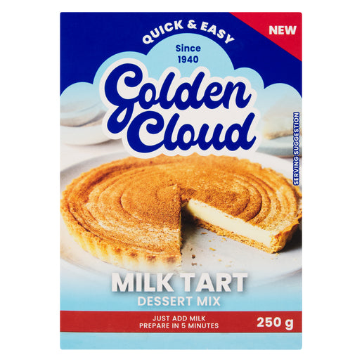 GOLDEN CLOUD INSTANT DESSERT MIX MILK TART 250G